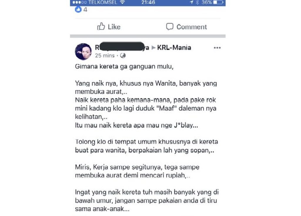 Pria Ini Sebut Commuter Line Sering Gangguan Karena Banyak Perempuan Pakai Rok Mini, Netizen Mikir Keras