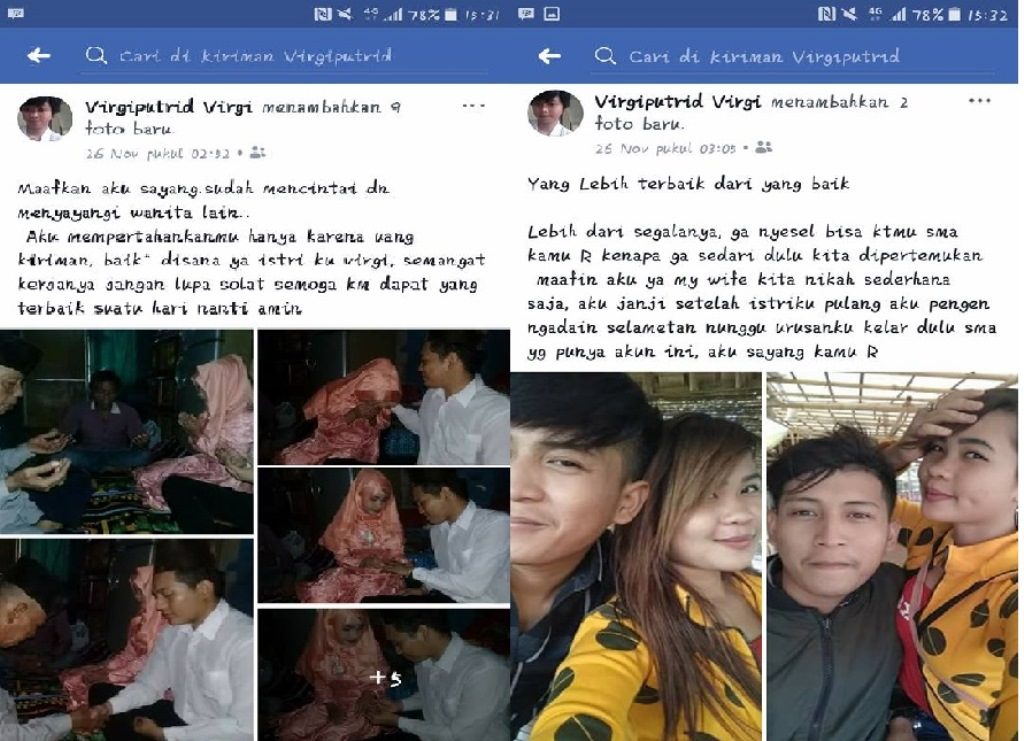 Istri Kerja di Taiwan, Pria ini Nikah Diam-Diam dan Sebut Masih Pertahankan Istrinya Hanya Karena Uang Kiriman