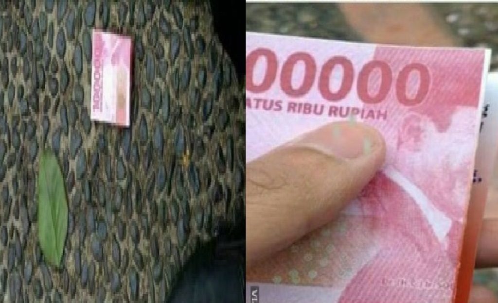 Uang Seratus Ribuan yang Tercecer di Jalanan ini Disebut-Sebut Bisa Bikin Nyesek, Ternyata Ini Alasannya