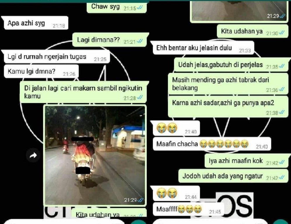 Cewek Ini Tercyduk Selingkuh di Depan Mata, Yang Dilakukan Cowoknya Bikin Netizen Kagum