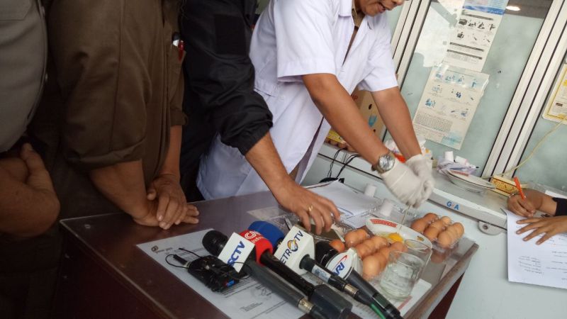 Polri Pastikan Video Viral Telur Palsu di Pasar Johar Baru Hoax