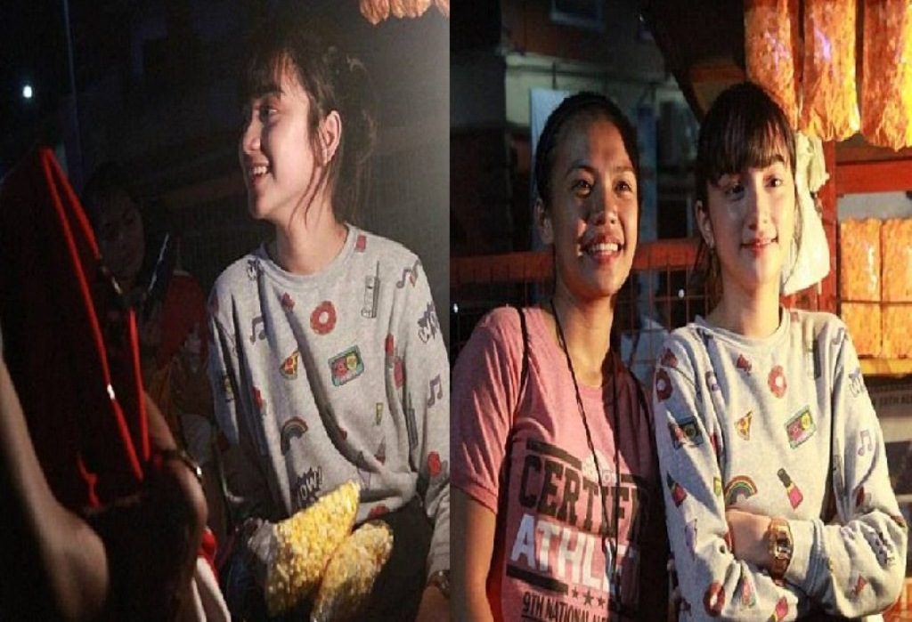 Foto Gadis Cantik Jualan Popcorn ini Viral, Setelah Identitasnya Terungkap, Faktanya Bikin Heboh