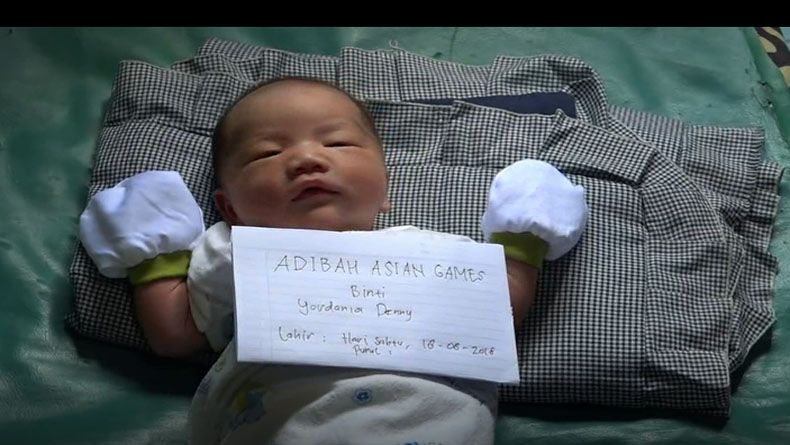 Lahirnya Bayi Bernama Asian Games Viral di Media Sosial