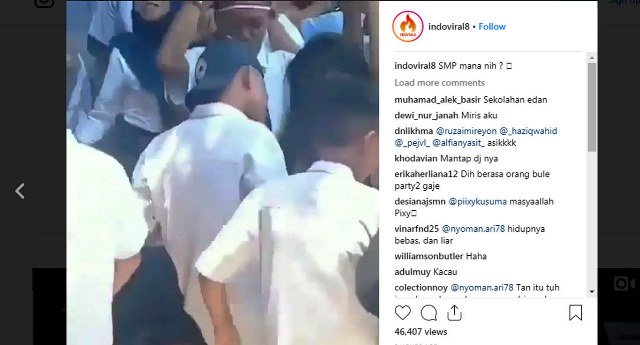 Viral Puluhan Murid SMP Asyik Berjoget Ria seperti di Diskotek