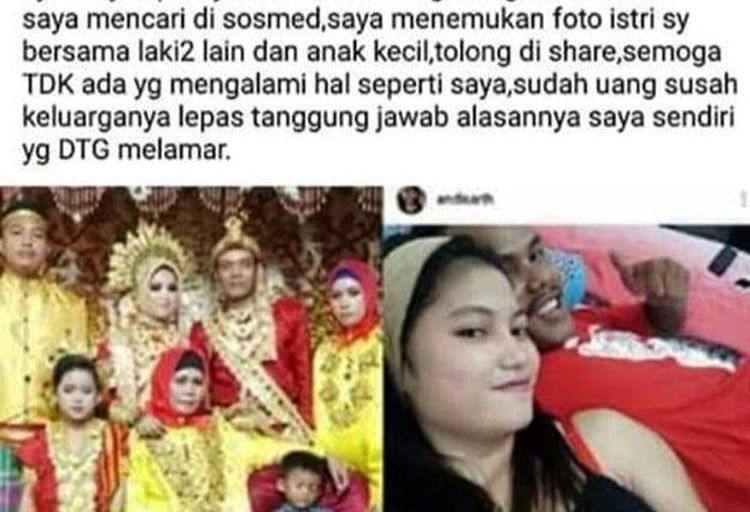 Kisah Viral Istri yang Kabur dari Rumah, Lalu Muncul di Sosmed dengan Pria Lain