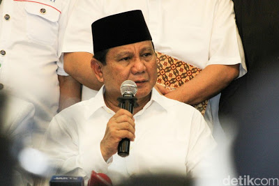 Ditanya Alasan Tak Mengunjungi Korban Tsunami Banten, Ini Jawaban Cerdas Prabowo!