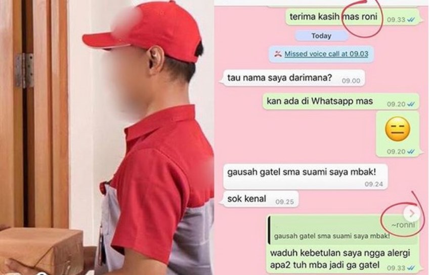 Gara-Gara Panggil 'Mas', Wanita ini Kena Semprot dan Dituduh Pelakor oleh Istri Kurir