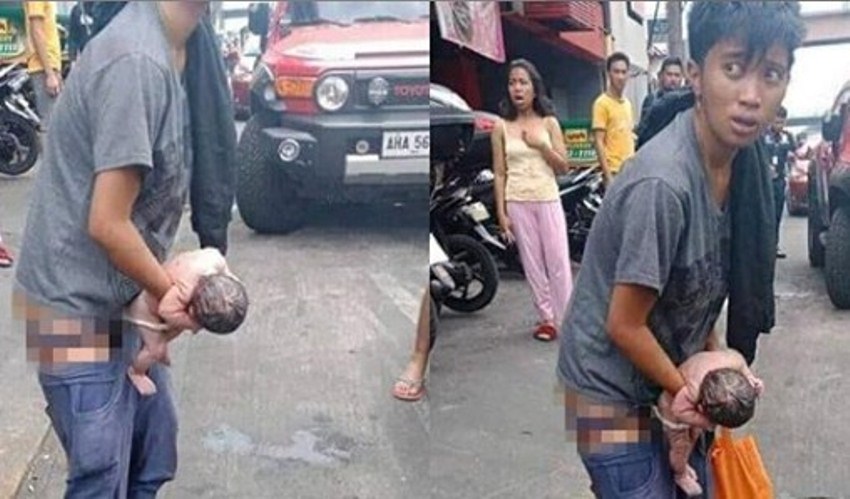 Sempat Dikira Pria, Tukang Parkir Tomboy ini Melahirkan di Tengah Pasar, Warga Heboh!