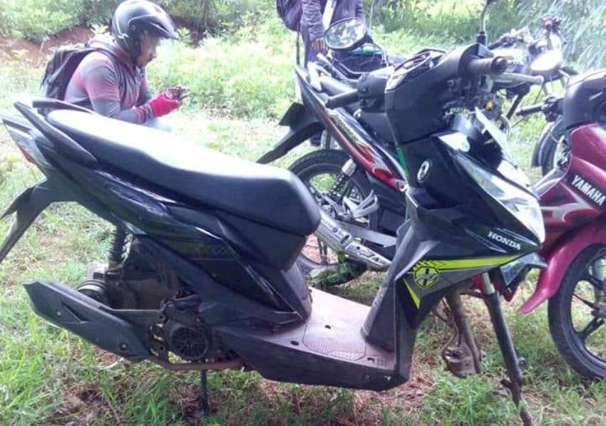 Ditinggal Pemilik Mancing, Kedua Roda Motor Pria ini Raib Digondol Maling