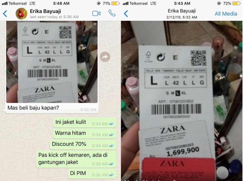 Ketahuan Istri Beli Jaket yang Harganya Mahal, Cerita Pria ini Viral di Medsos