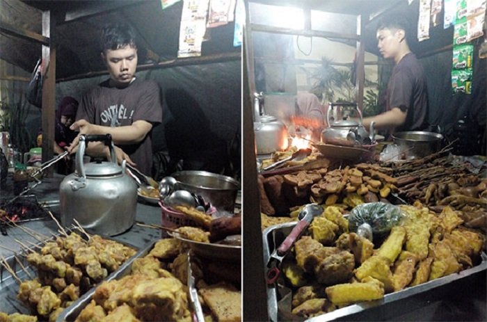 Viral Foto Penjual Angkringan Mirip Ahmad Dhani