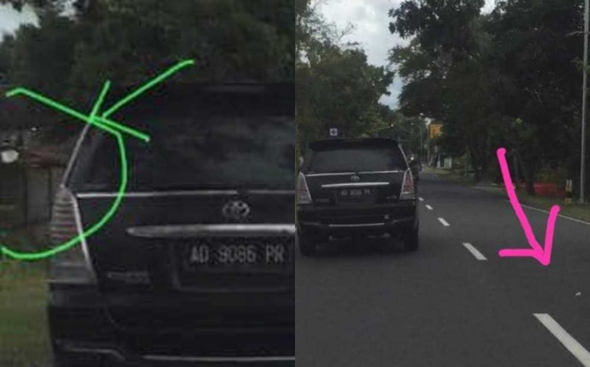 Buang Biji hingga Kulit Durian ke Jalan, Aksi Pengemudi Inova ini Viral