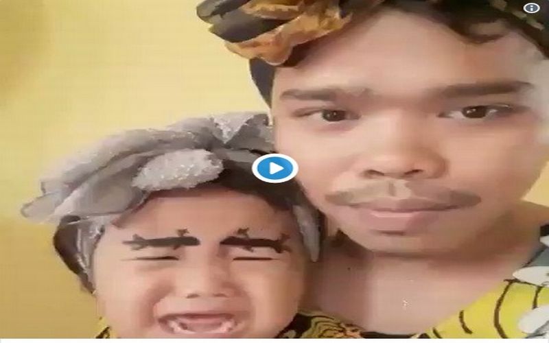 Viral Bocah Nangis Lihat Alisnya, Netizen Ngakak Berjamaah