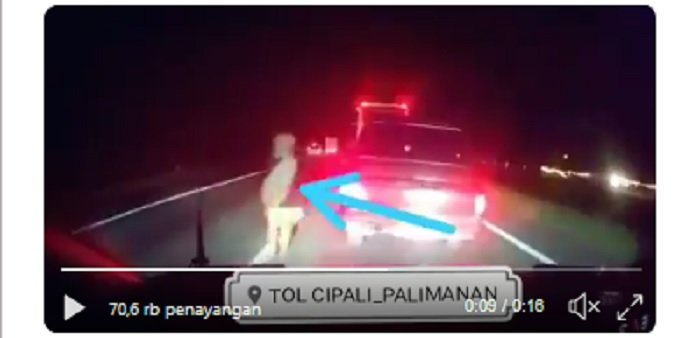 Viral Penampakan Tuyul di Tol Cipali Gegerkan Dunia Maya