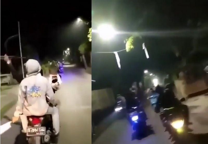 Viral Gangster Motor Bersajam di Kawasan Bekasi Tuai Kecaman