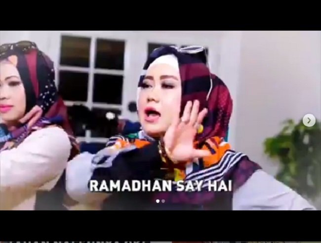 Video Viral, Cover Lagu BLACKPINK Edisi Ramadan oleh Emak-Emak