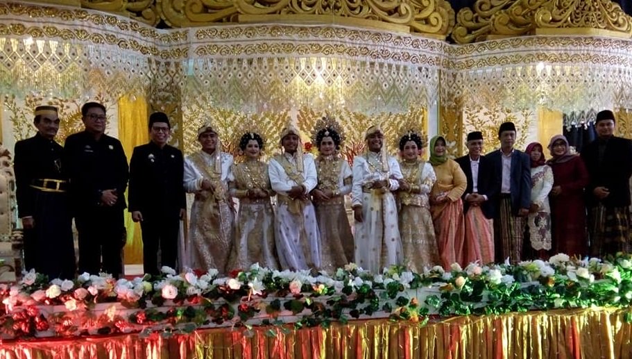 Viral, 3 Pria Kembar Nikah Bareng di Bulukumba