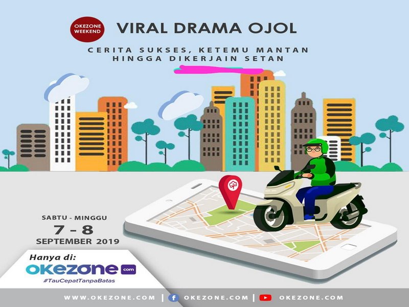 Viral Drama Ojol: Ketemu Mantan, Kisah Mistis hingga Aksi Heroik