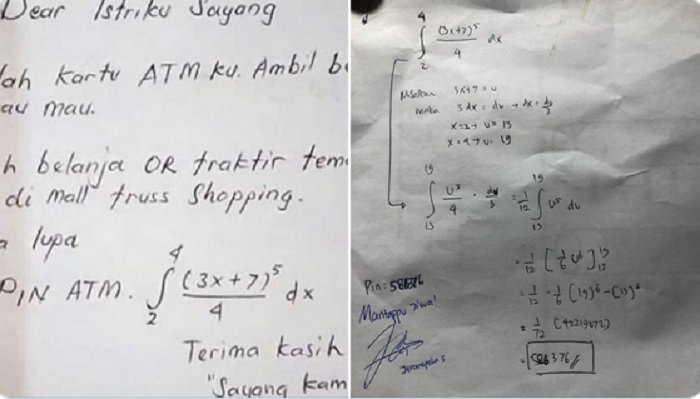 Jerome Polin Berhasil Pecahkan Soal Matematika Berisi PIN ATM yang Viral