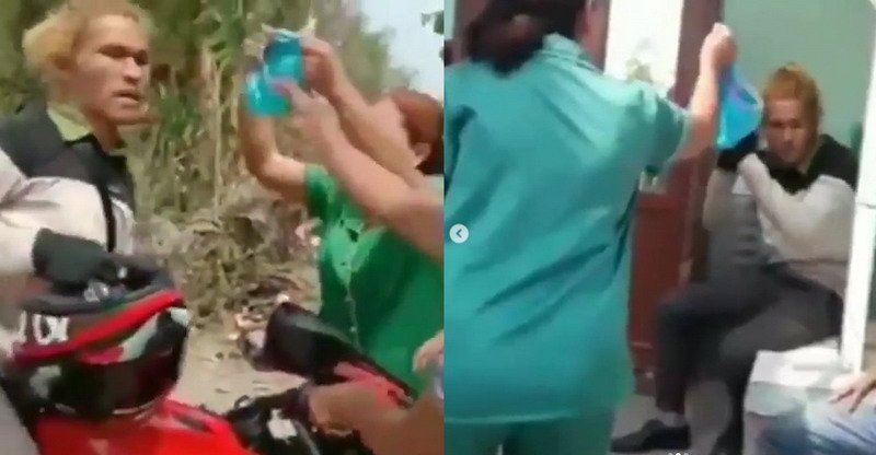 Viral Emak-Emak Ngamuk Tuduh Rentenir Curi Celana Dalam