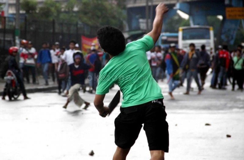 Viral Pelajar Ikut Bagian dalam Aksi Mahasiswa Dinilai bak Tawuran