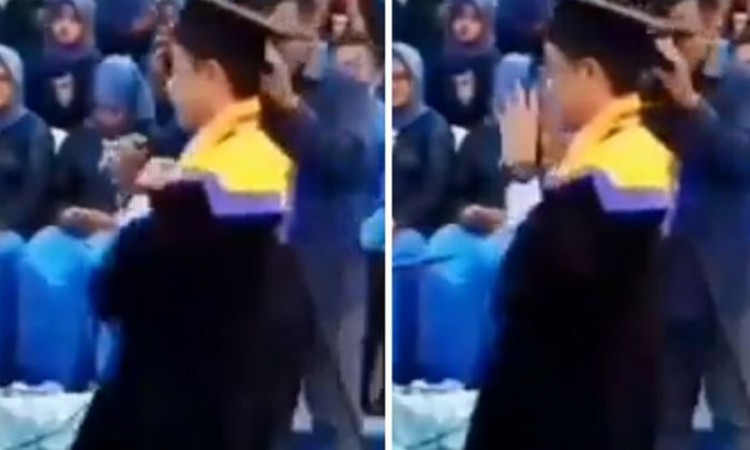 Viral Video Joget 'Entah Apa yang Merasukimu' saat Wisuda, Ini Alasannya