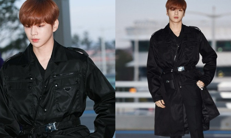 Tampil Dengan Gaya yang Keren, Fashion Airport Kang Daniel Tuai Decak Kagum Netizen