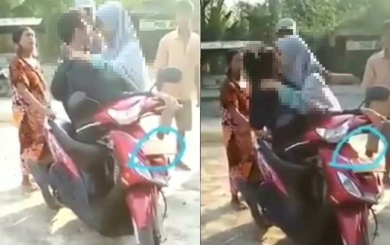 Viral Perempuan Berhijab Paksa Pria Peluk dan Cium, Dipelet?