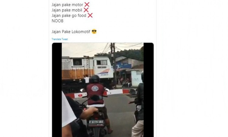 Viral Video Masinis Jajan Pakai Lokomotif, Ini yang Sebenarnya