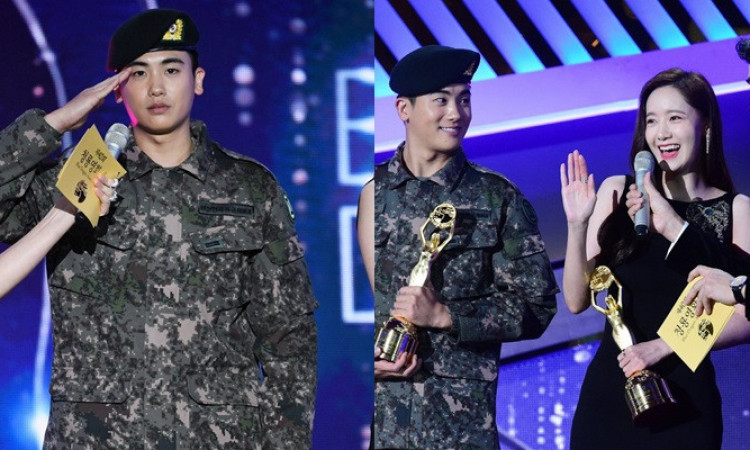 Terima Penghargaan di Blue Dragon Film Awards 2019, Penampilan Park Hyung Sik Kenakan Seragam Militer Pukau Netizen