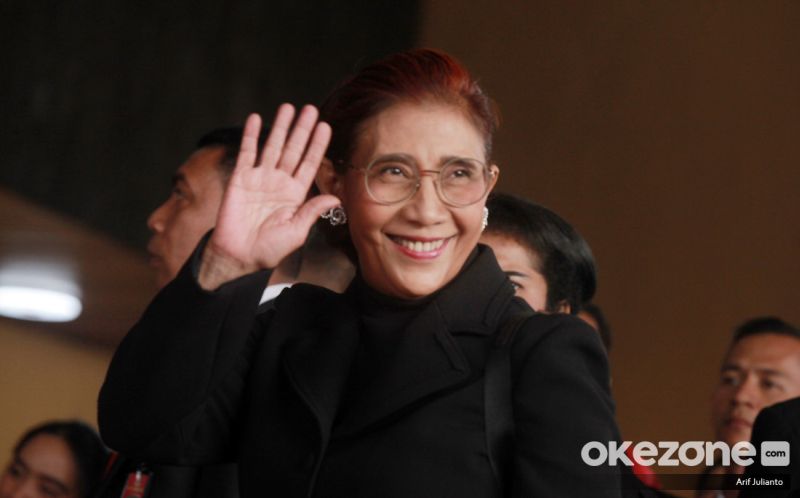 Susi Pudjiastuti Bagikan Video Aksi Nelayan Tolong Hiu Paus, Netizen Terharu!