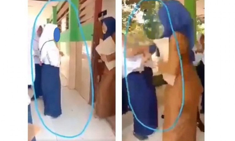 Viral Video Perkelahian Guru dan Murid yang Tak Terima Ponselnya Disita