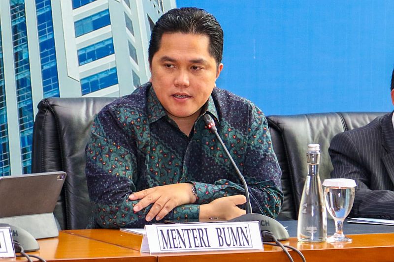 Erick Thohir Gebuk Garuda Trending di Twitter, Netizen: Ditunggu BUMN yang Lain