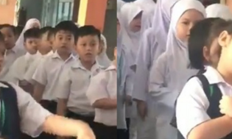 Lucu dan Menggemaskan, Aksi Anak Ini Buat Warganet Terhibur