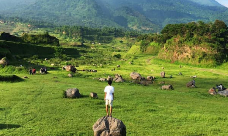 Viral Ranu Manduro di Mojokerto yang Pemandanganya Mirip Selandia Baru