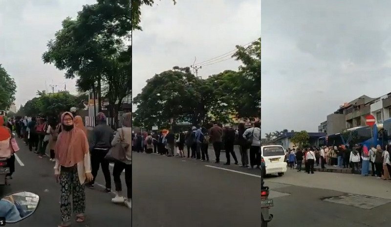 Viral Antrean Penumpang Transjakarta Mengular hingga ke Luar Halte