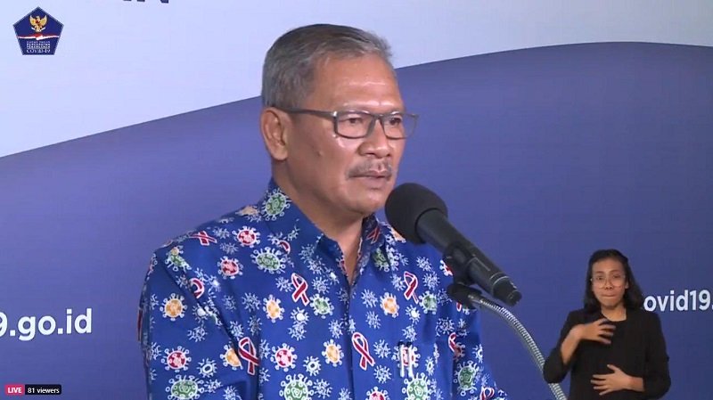 Viral Jubir COVID-19 Yurianto Pakai Batik Motif Corona, Ini Faktanya