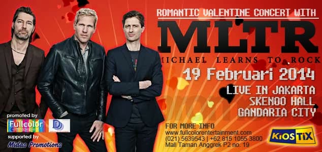 Laporan Konser Michael Learns to Rock (MLTR) di Gandaria City, Jakarta, 19 Februari 2014