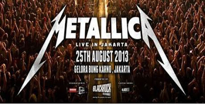 Konser Metallica di Jakarta Tadi Malam Berjalan Lancar