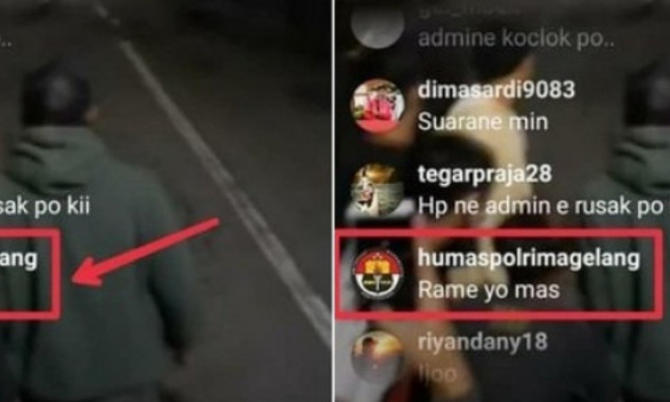 Viral Polisi Bubarkan Balap Liar via Komentar Live Instagram