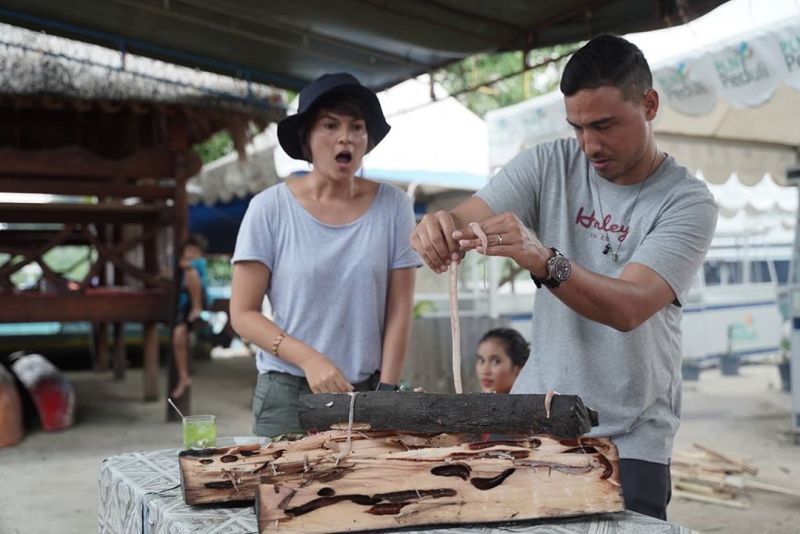 Netizen Kagum Hamish Daud Makan Cacing, Gimana Rasanya?