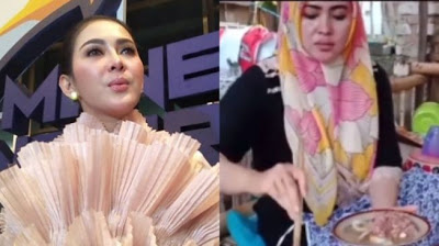 Geger! Tukang Rujak Ini Wajahnya Mirip Syahrini! Rujak Inces nya Laris Manis Gara-Gara Mirip Artis!