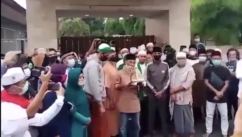 Viral Pernyataan Sikap Umat Islam NTB Siap Gantikan Habib Rizieq di Penjara