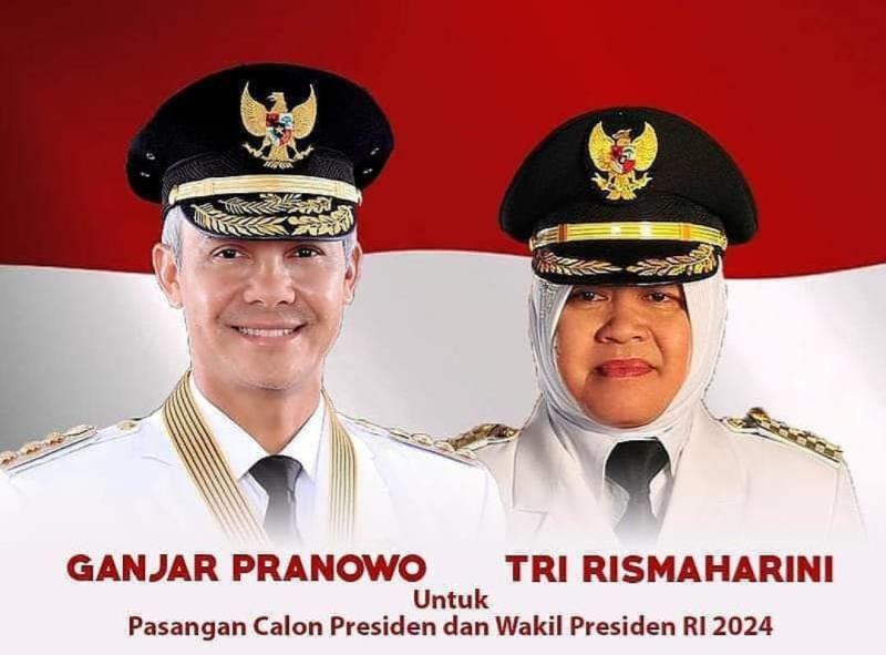 Viral Ganjar-Risma Capres-Cawapres 2024, Netizen : Kalau Aku Sih Yes!