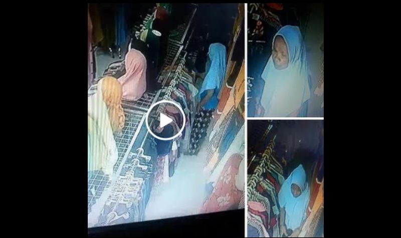 Viral Emak-Emak dengan Santai Curi 10 Pakaian, Aksinya Terekam CCTV