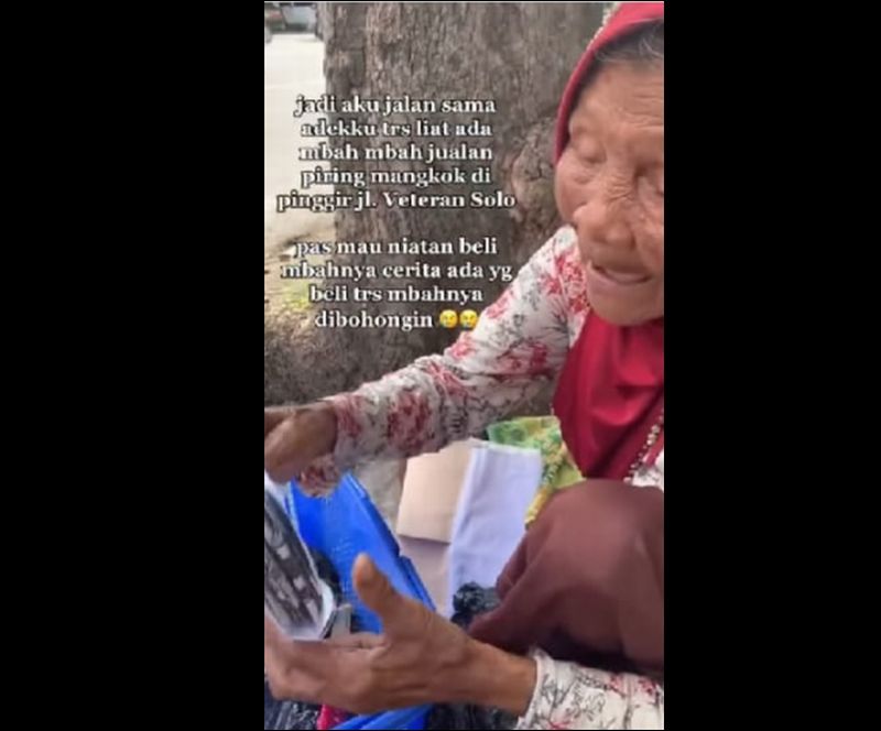 Viral Kisah Nenek Sariyo Di-Prank Bantuan Berisi Kertas Koran