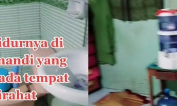 Viral Kamar Mandi Dalam Kos-kosan Tanpa Sekat, Bikin Warganet Heboh