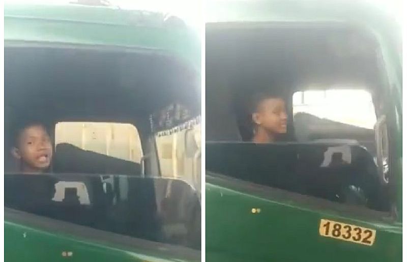 Viral Bocah 12 Tahun Jadi Sopir Truk Tronton