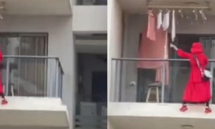 Viral! Menari di Balkon, Wanita Ini Jatuh dari Lantai 25 Apartemen