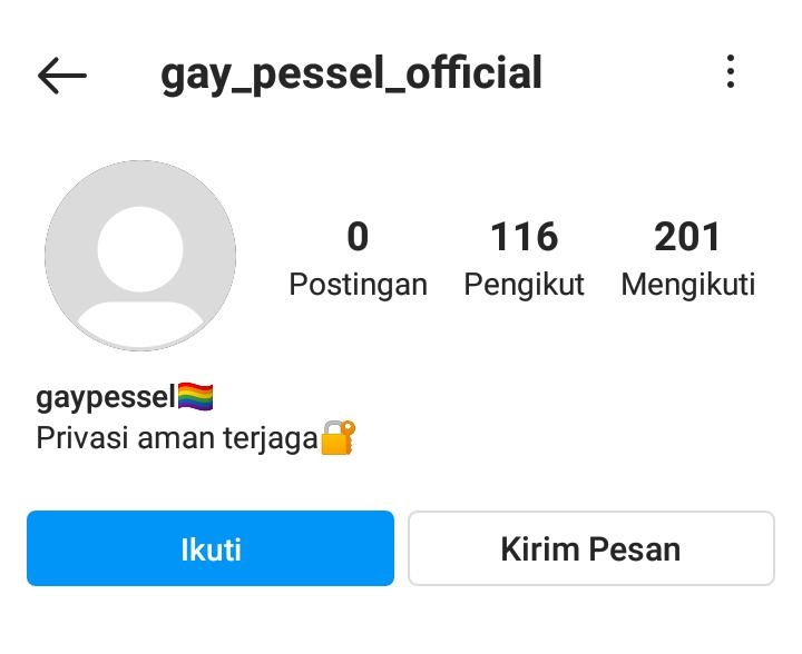 Akun Instagram "Gay Pessel" Hebohkan Netizen, Polisi Belum Terima Laporan